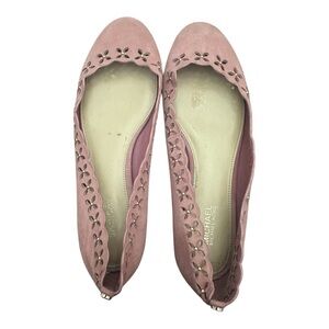 Michael Kors Pink Scalloped Ballet Flats